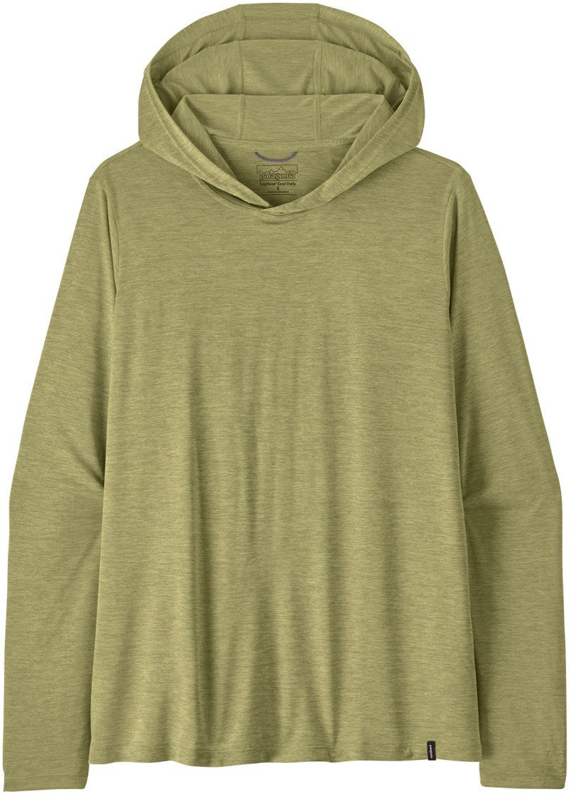 Capilene Cool Daily Hoody - Womens - gumtree green / light gumtree green x-dye 1