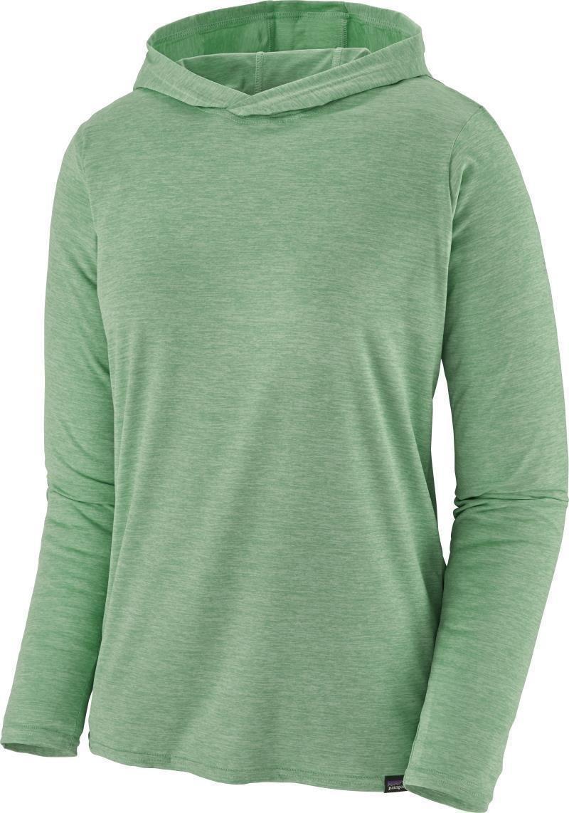Capilene Cool Daily Hoody - Womens - gypsum green - light gypsum green x-dye 1