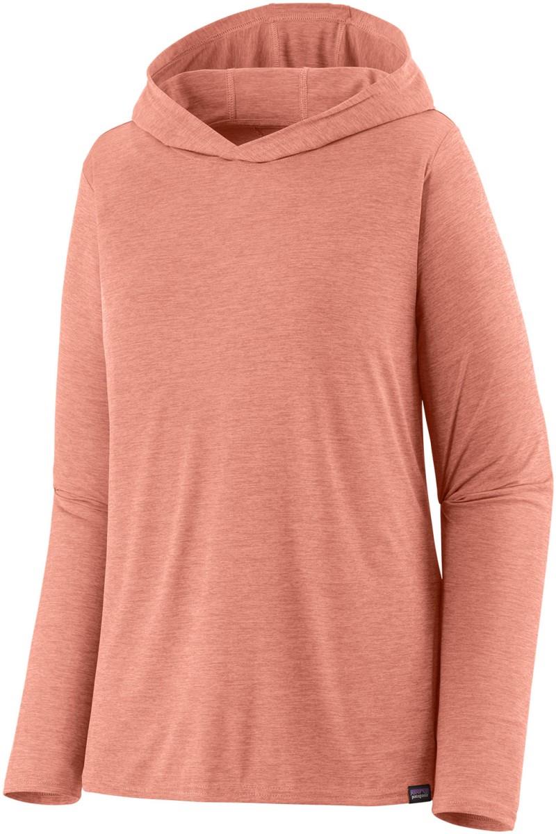 Capilene Cool Daily Hoody - Womens - moment pink / light moment pink x-dye 1