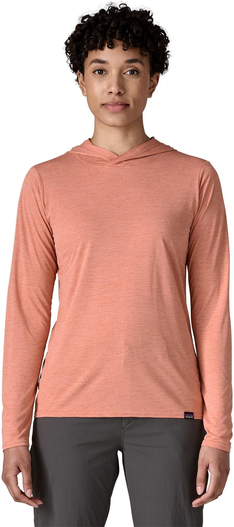 Capilene Cool Daily Hoody - Womens - moment pink / light moment pink x-dye 1