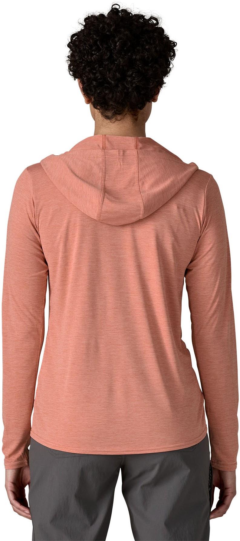 Capilene Cool Daily Hoody - Womens - moment pink / light moment pink x-dye 1