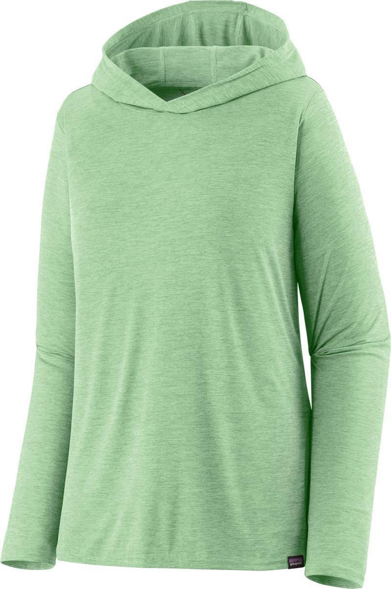 Capilene Cool Daily Hoody - Womens - rinsed green - dark rinsed green x-dye 1