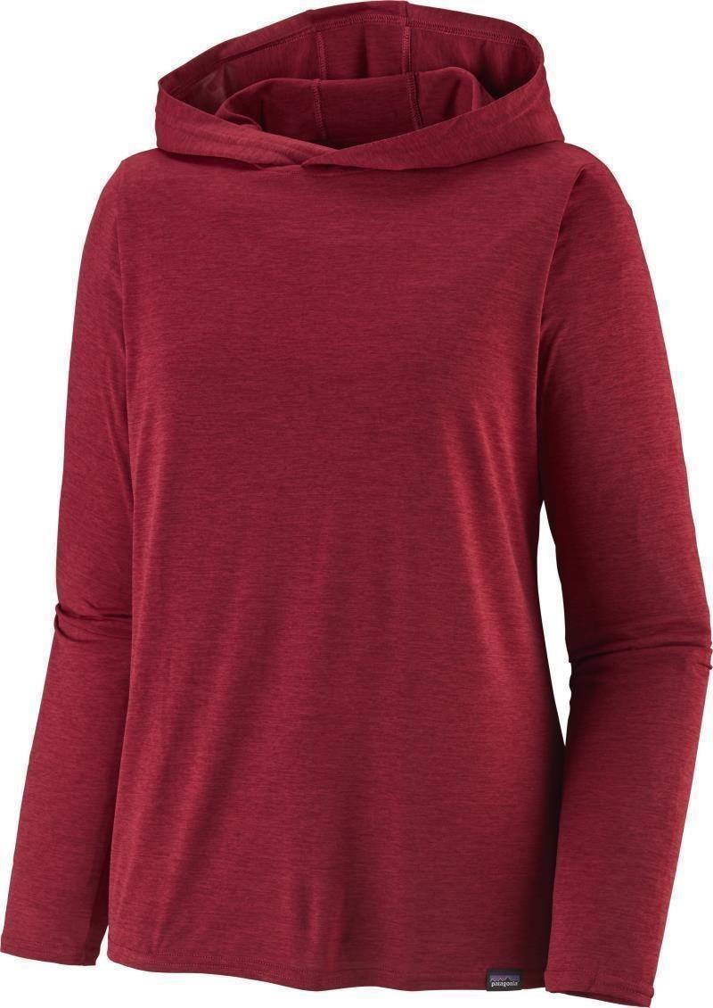 Capilene Cool Daily Hoody - Womens - roamer red - light roamer red x-dye 1