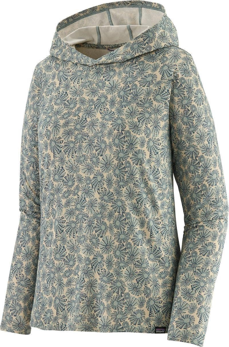 Capilene Cool Daily Hoody - Womens - sun wave / thermal blue 1