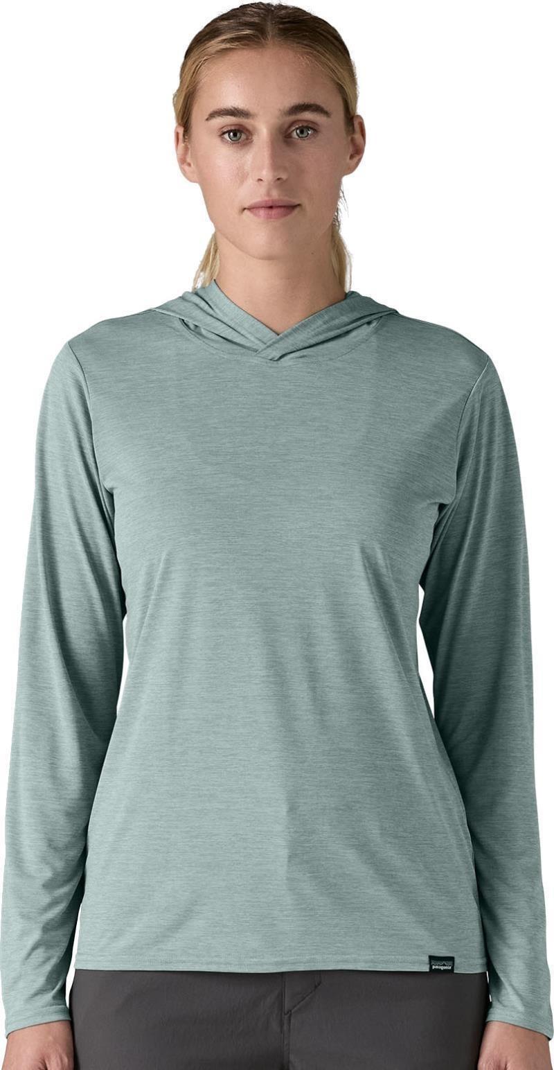Capilene Cool Daily Hoody - Womens - thermal blue - light thermal blue x-dye 1