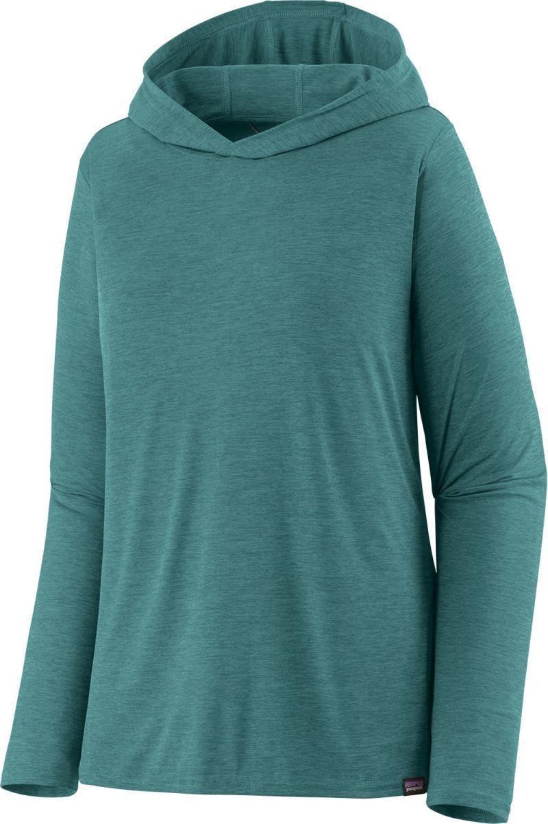 Capilene Cool Daily Hoody - Womens - wetland blue - light wetland blue x-dye 1