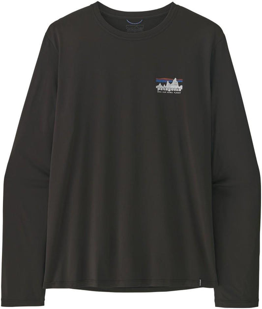 Capilene Cool Daily LS Shirt - 73 Skyline - Mens - black 1