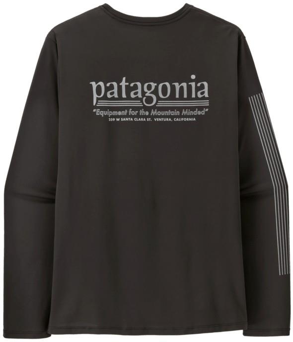 Capilene Cool Daily LS Shirt - Hut Tripper - Mens - black 1