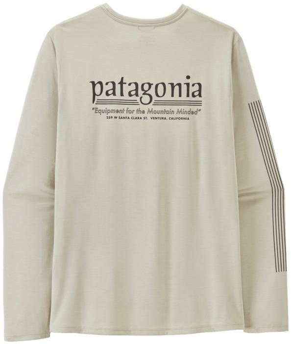 Capilene Cool Daily LS Shirt - Hut Tripper - Mens - dyno white 1