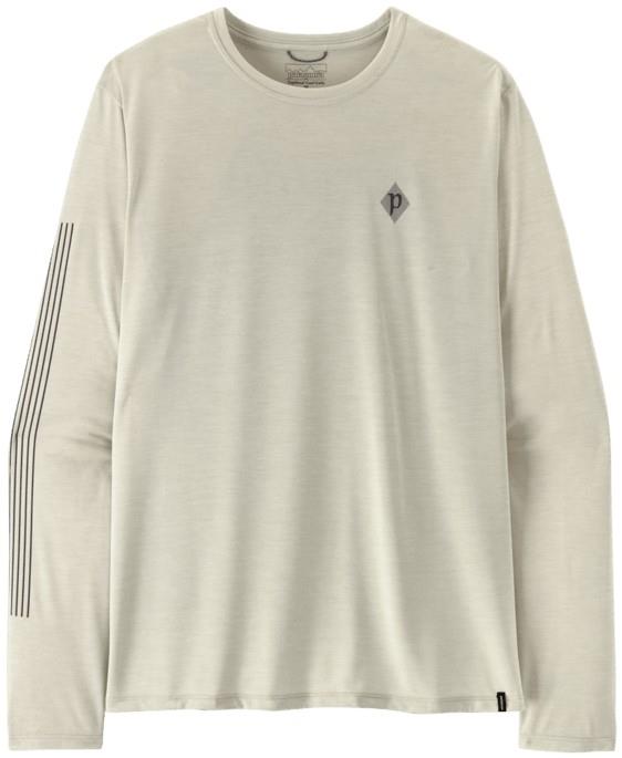 Capilene Cool Daily LS Shirt - Hut Tripper - Mens - dyno white 1