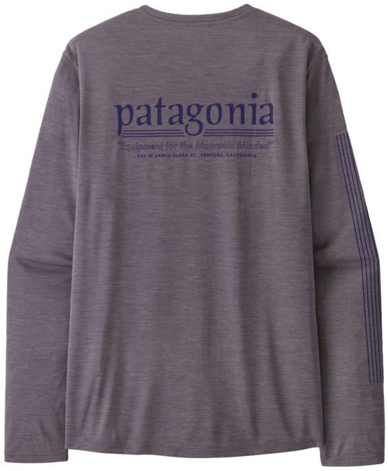 Capilene Cool Daily LS Shirt - Hut Tripper - Mens - may grey / light may grey x-dye 1