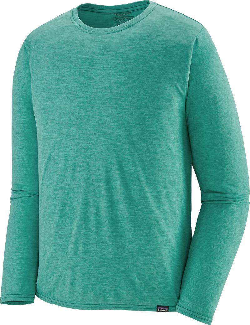 Capilene Cool Daily LS Shirt - Mens - Light Beryl Green - Beryl Green X-Dye 1