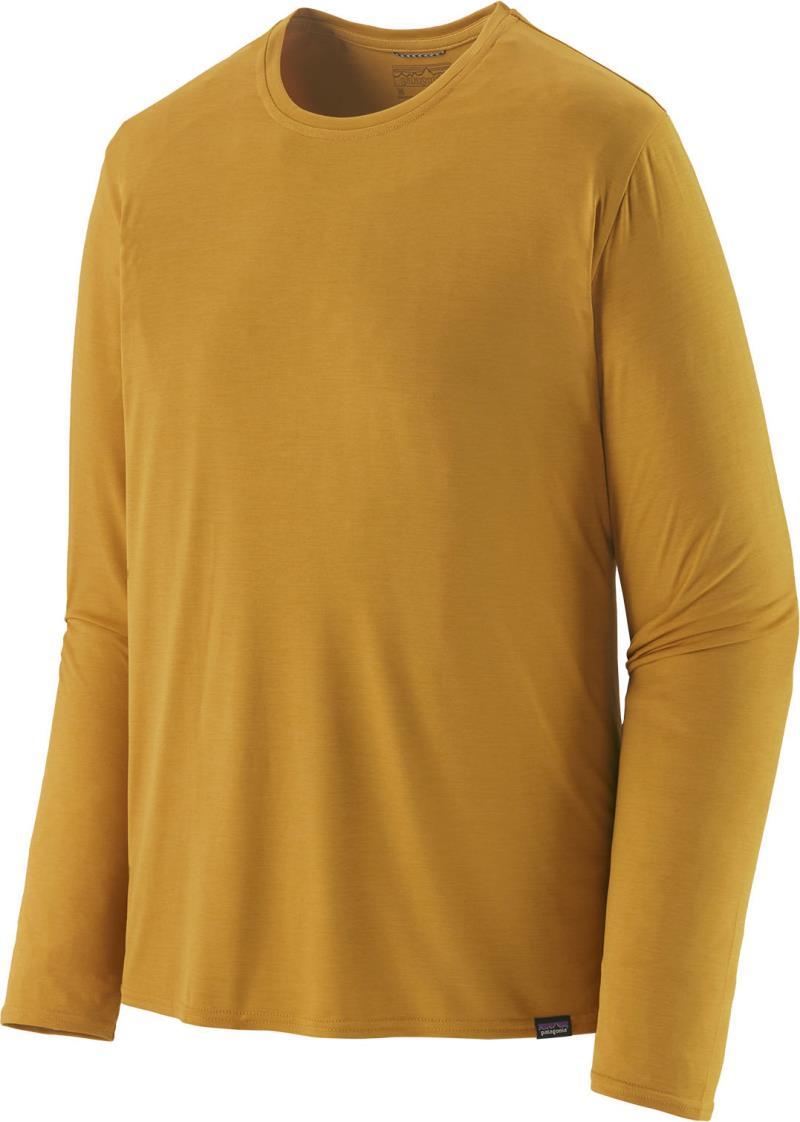 Capilene Cool Daily LS Shirt - Mens - cabin gold / light cabin gold x-dye 1