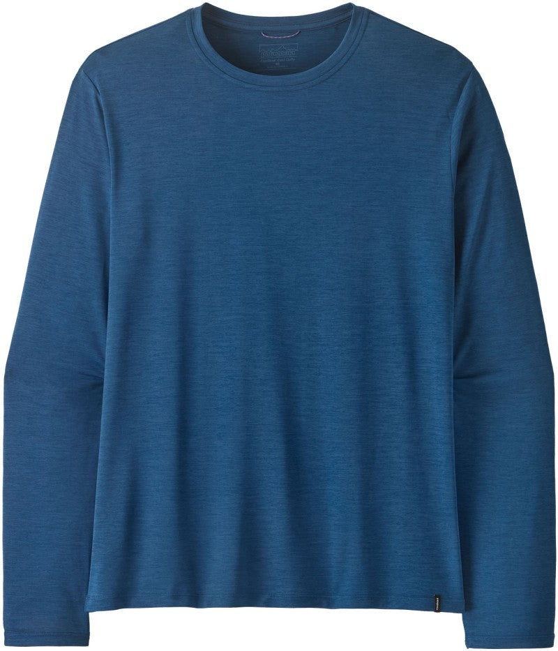 Capilene Cool Daily LS Shirt - Mens - clement blue / light clement blue x-dye 1