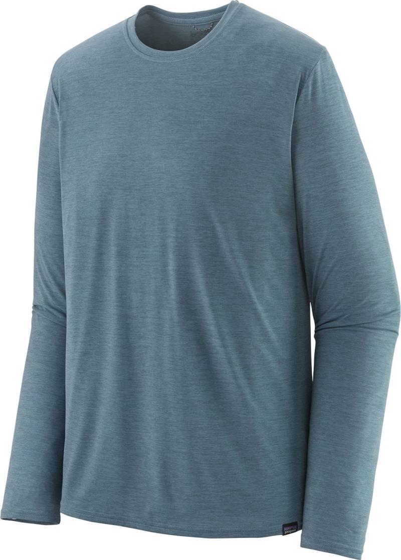 Capilene Cool Daily LS Shirt - Mens - light plume grey - light plume grey x-dye 1