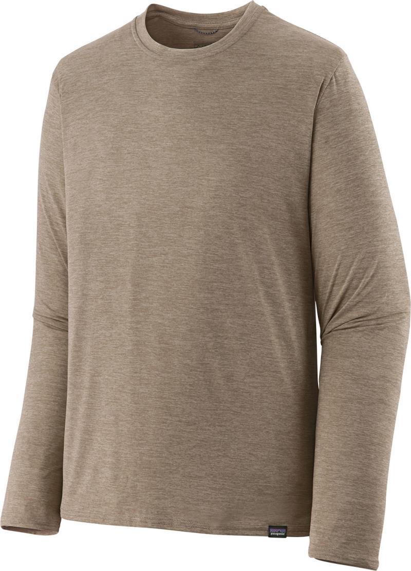 Capilene Cool Daily LS Shirt - Mens - seabird grey - light seabird grey x-dye 1