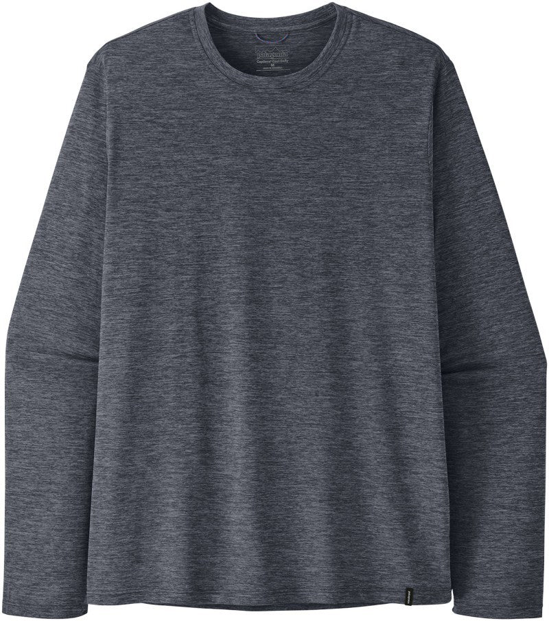 Capilene Cool Daily LS Shirt - Mens - smolder blue / light smolder blue x-dye 1