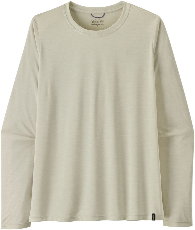 Capilene Cool Daily LS Shirt - Womens - dyno white 1