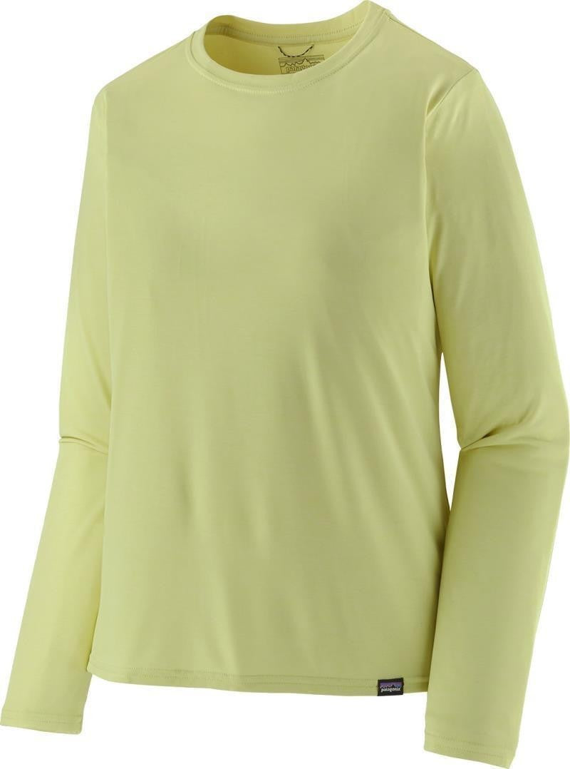Capilene Cool Daily LS Shirt - Womens - jellyfish yellow / isla yellow x-dye 1