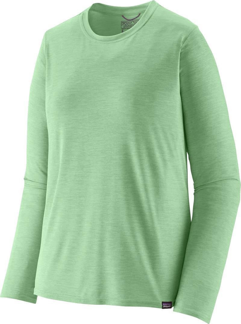 Capilene Cool Daily LS Shirt - Womens - rinsed green - dark rinsed green x-dye 1