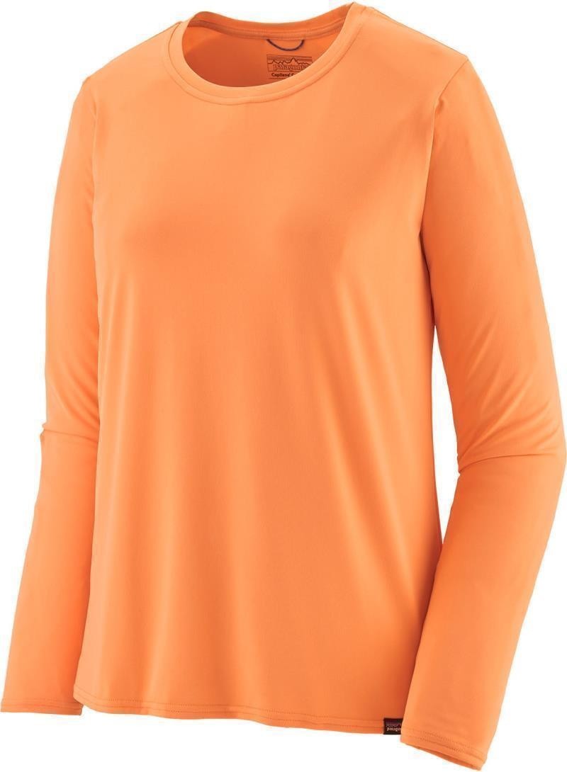 Capilene Cool Daily LS Shirt - Womens - vivid apricot 1