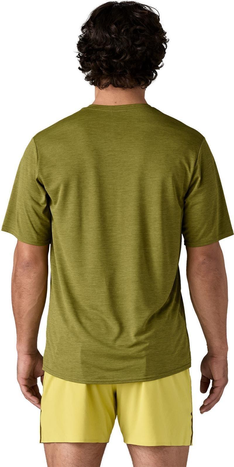 Capilene Cool Daily SS Shirt - Mens - graze green - light graze green x-dye 1