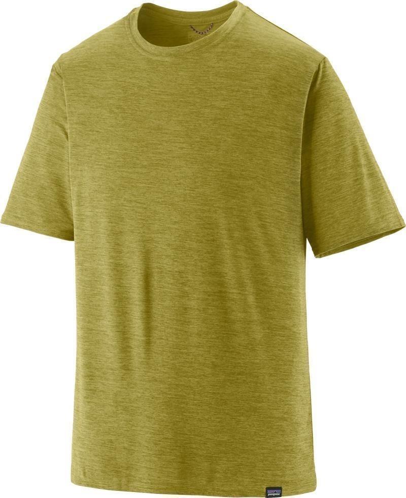 Capilene Cool Daily SS Shirt - Mens - shrub green / perch yellow x-dye 1