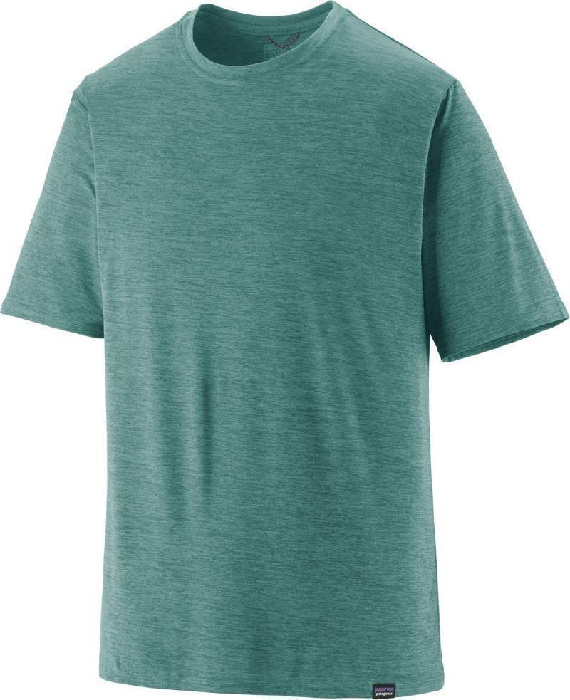 Capilene Cool Daily SS Shirt - Mens - wetland blue - light wetland blue x-dye 1