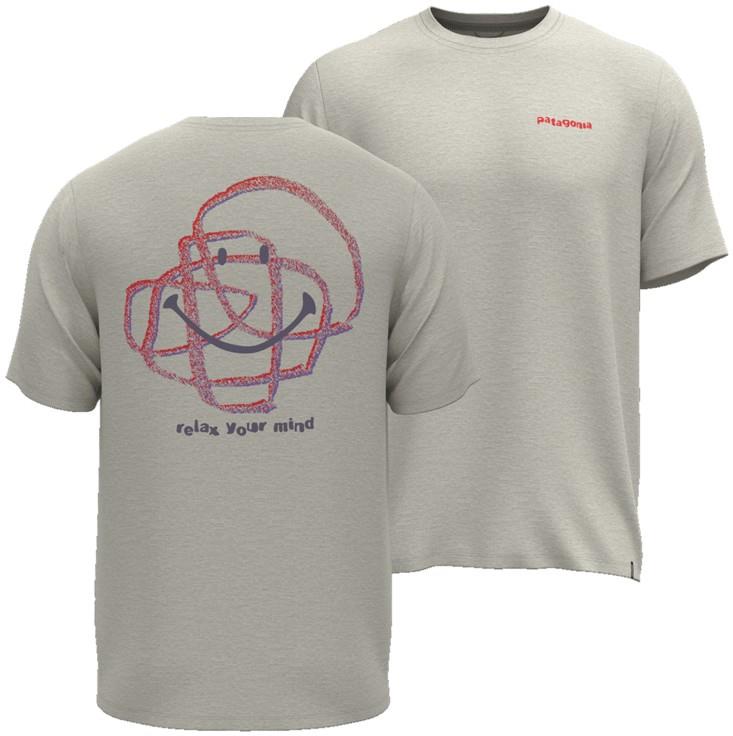 Capilene Cool Daily SS Shirt - Rock & Relax - Mens - dyno white 1