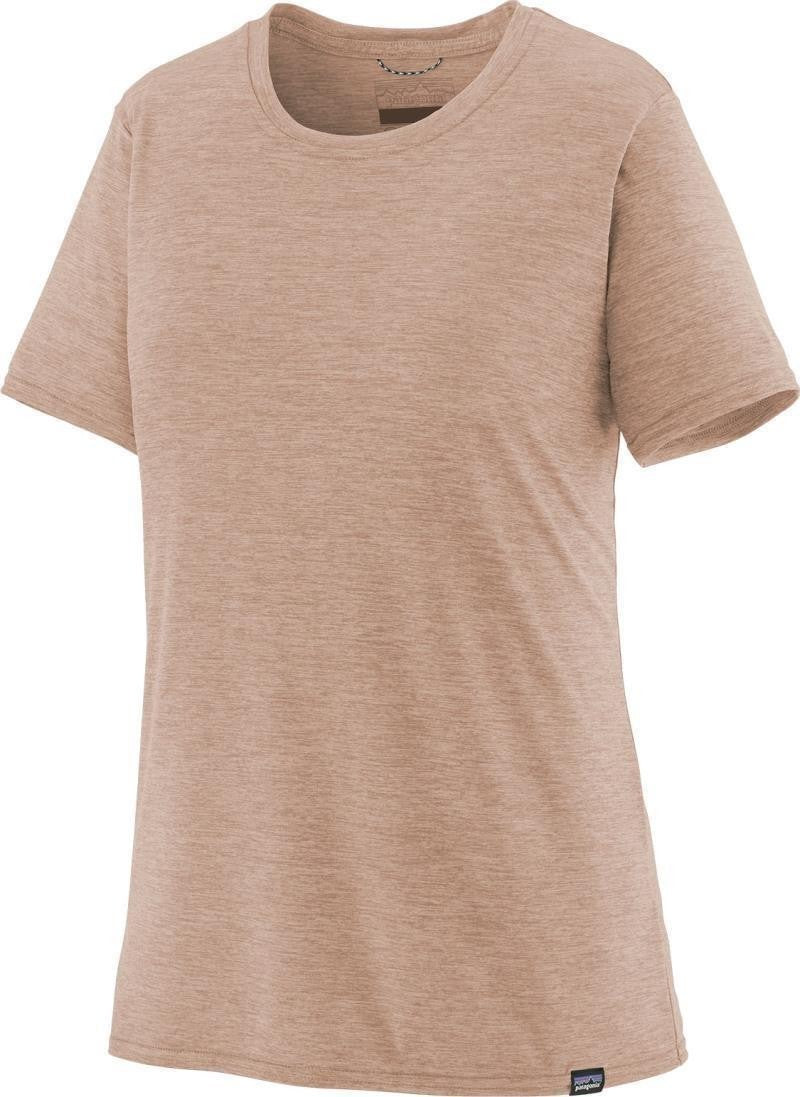 Capilene Cool Daily SS Shirt - Womens - cozy peach / dark cozy peach x-dye 1