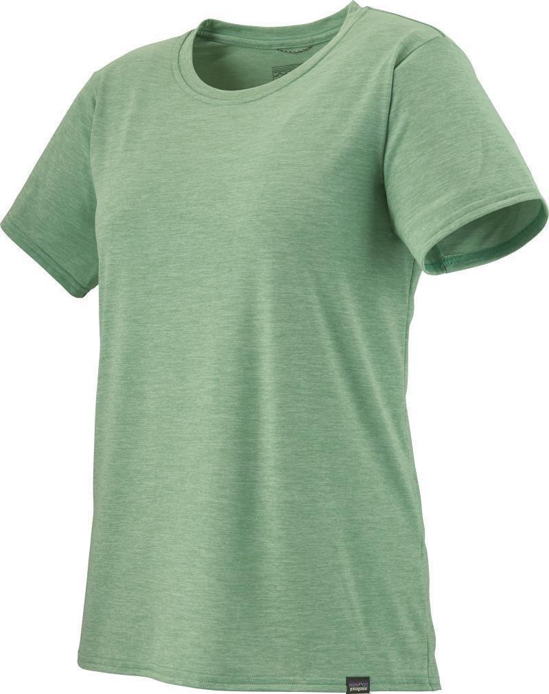 Capilene Cool Daily SS Shirt - Womens - gypsum green - light gypsum green x-dye 1