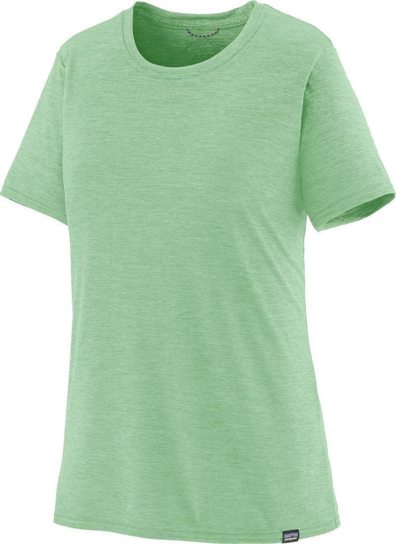 Capilene Cool Daily SS Shirt - Womens - rinsed green - dark rinsed green x-dye 1
