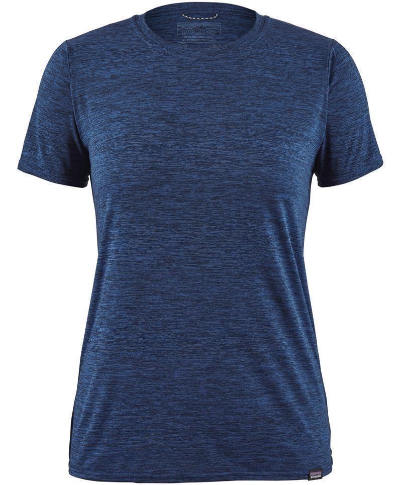 Capilene Cool Daily SS Shirt - Womens - viking blue - navy blue x-dye 1
