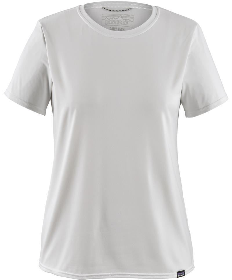 Capilene Cool Daily SS Shirt - Womens - white 1