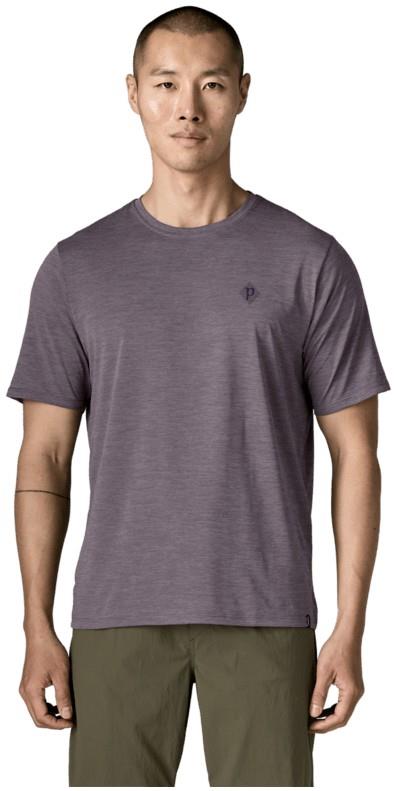 Capilene Cool Daily Shirt - Hut Tripper - Mens - may grey / light may grey x-dye 1