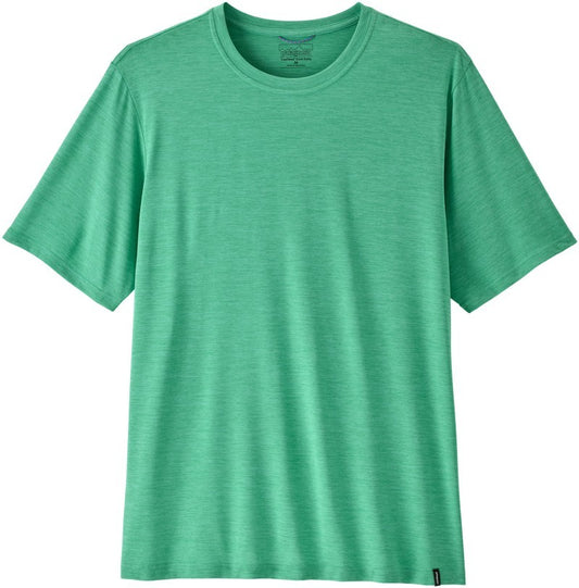 Capilene Cool Daily Shirt - Mens - aqua stone / light aqua stone x-dye 1