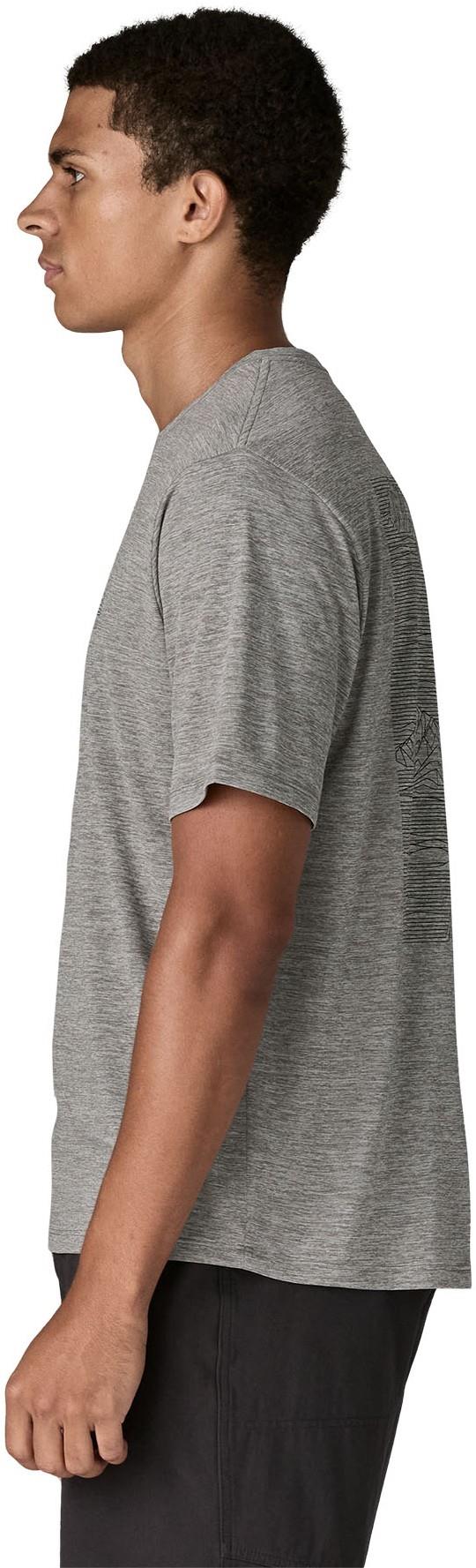 Capilene Cool Daily Shirt - Strataspire - Mens - feather grey 1
