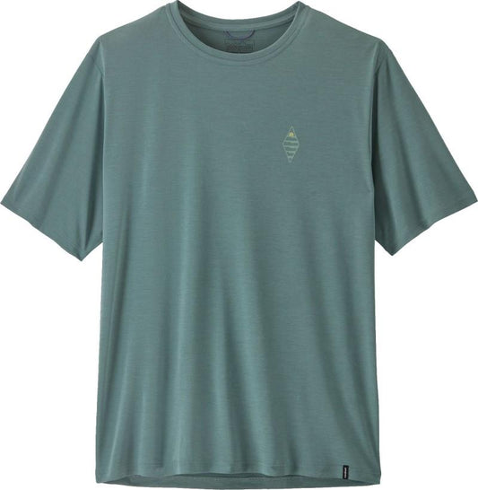 Capilene Cool Daily Shirt - Water People Sets - Mens - blue sage / light blue sage x-dye 1