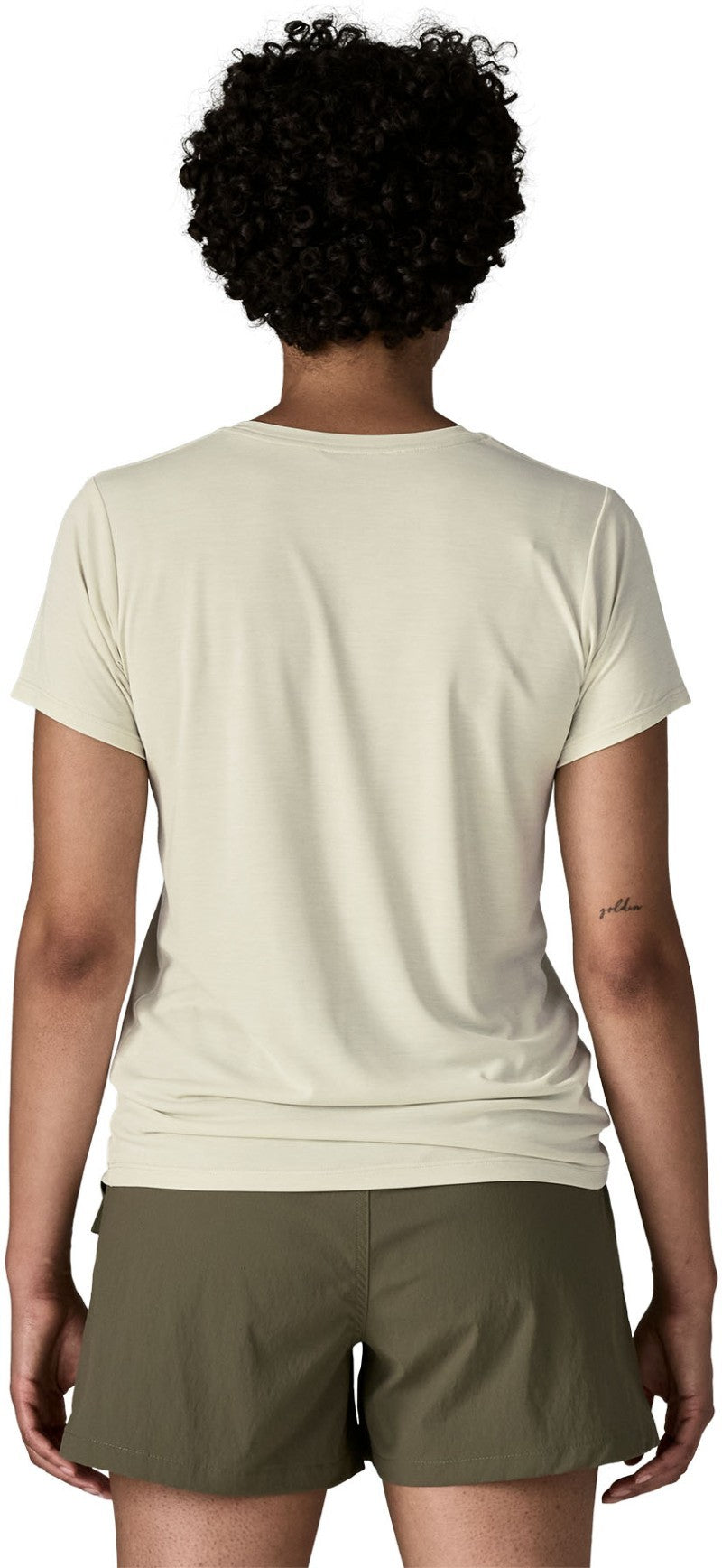 Capilene Cool Daily Shirt - Womens - dyno white 1