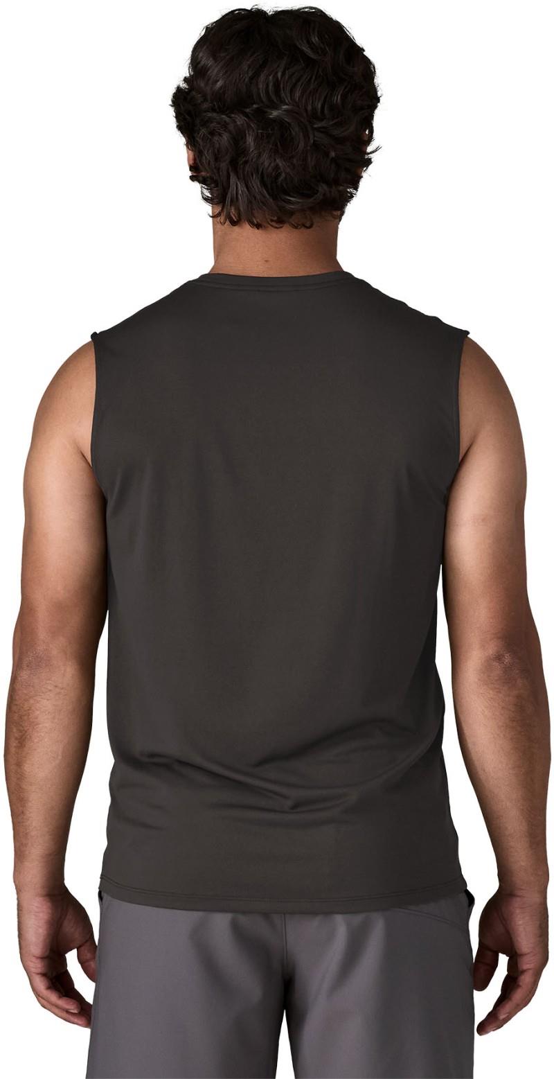 Capilene Cool Daily Sleeveless Shirt - Mens - black 1