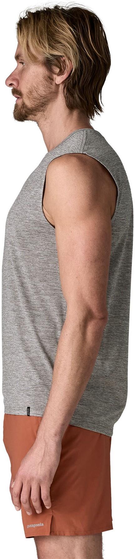 Capilene Cool Daily Sleeveless Shirt - Mens - feather grey 1