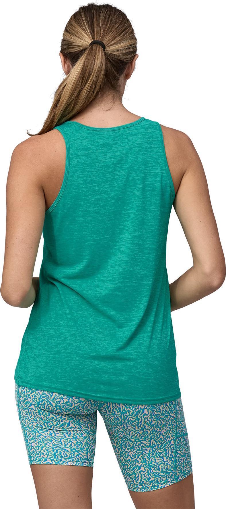 Capilene Cool Daily Tank - Womens - Subtidal Blue / Light Subtidal Blue X-Dye 3