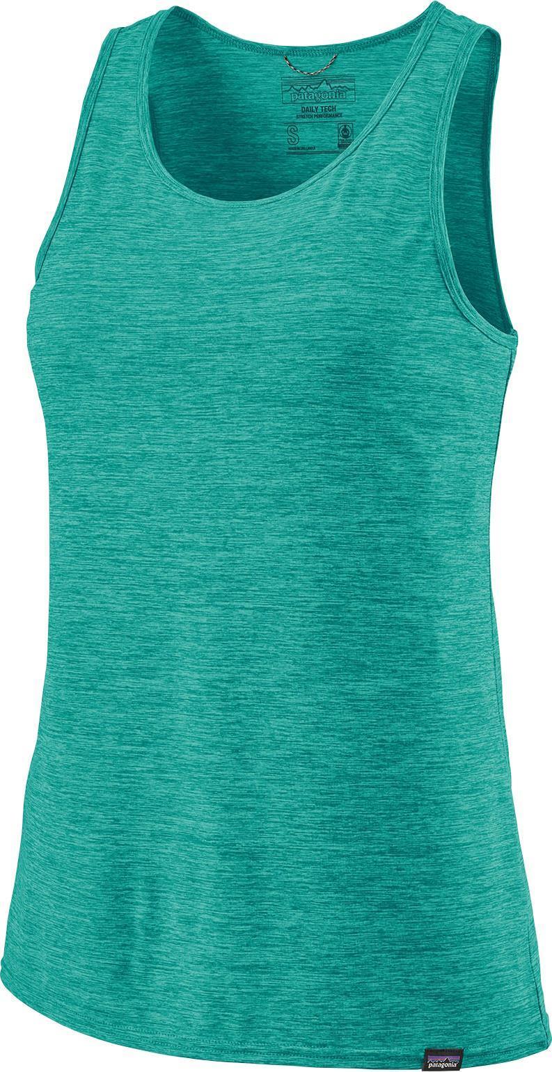 Capilene Cool Daily Tank - Womens - Subtidal Blue / Light Subtidal Blue X-Dye 1