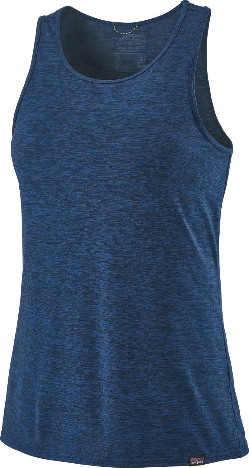 Capilene Cool Daily Tank - Womens - Viking Blue - Navy Blue X-Dye 1