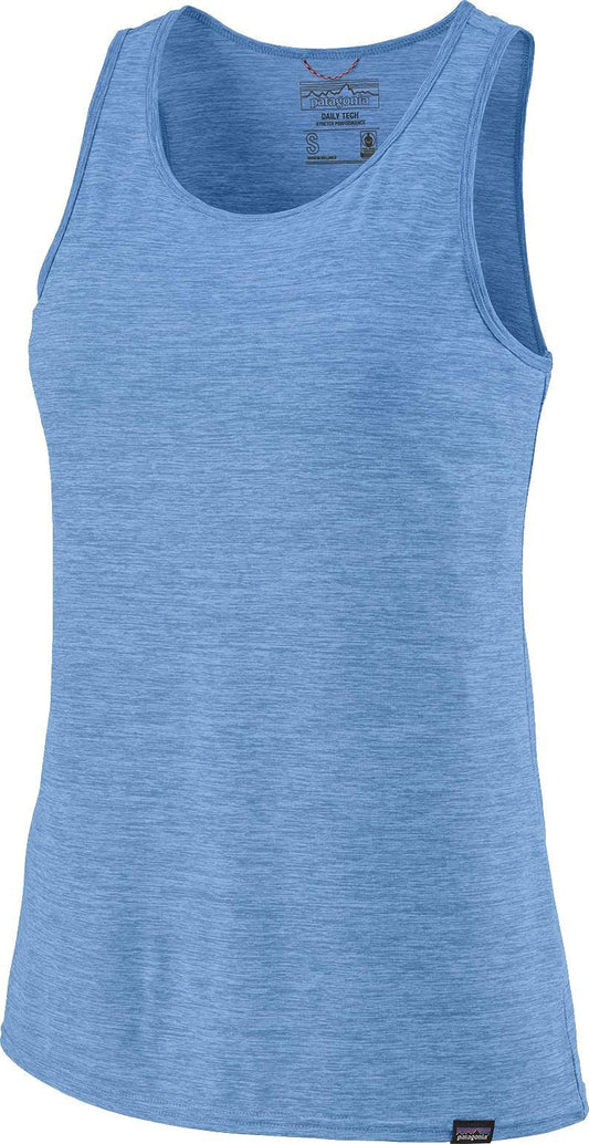 Capilene Cool Daily Tank - Womens - abundant blue - light abundant blue x-dye 1