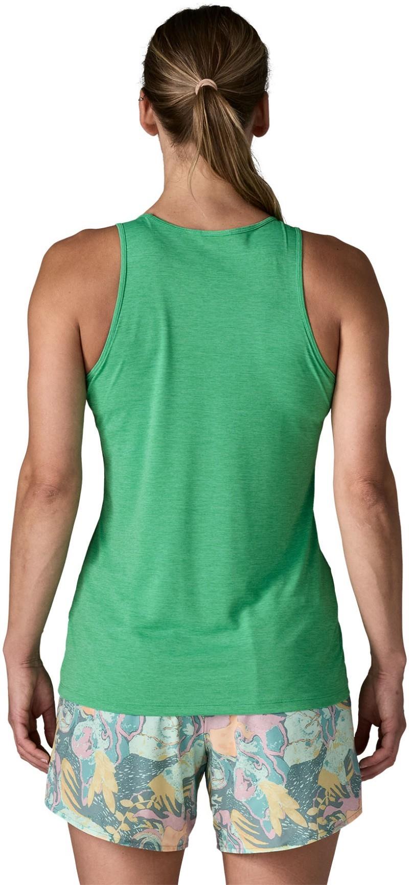 Capilene Cool Daily Tank - Womens - aqua stone / light aqua stone x-dye 1