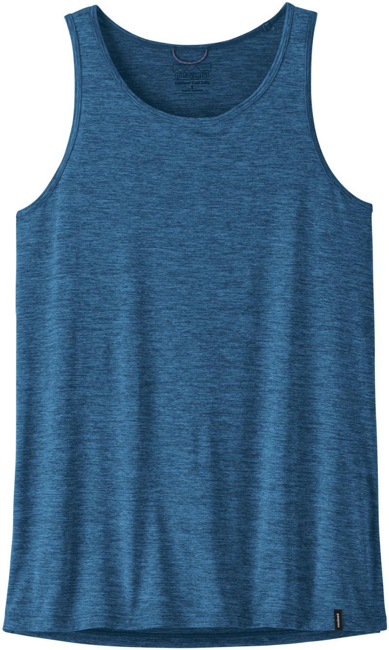 Capilene Cool Daily Tank - Womens - aquatic blue / light aquatic blue x-dye 1