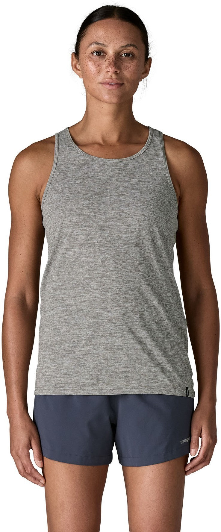 Capilene Cool Daily Tank - Womens - feather grey 1