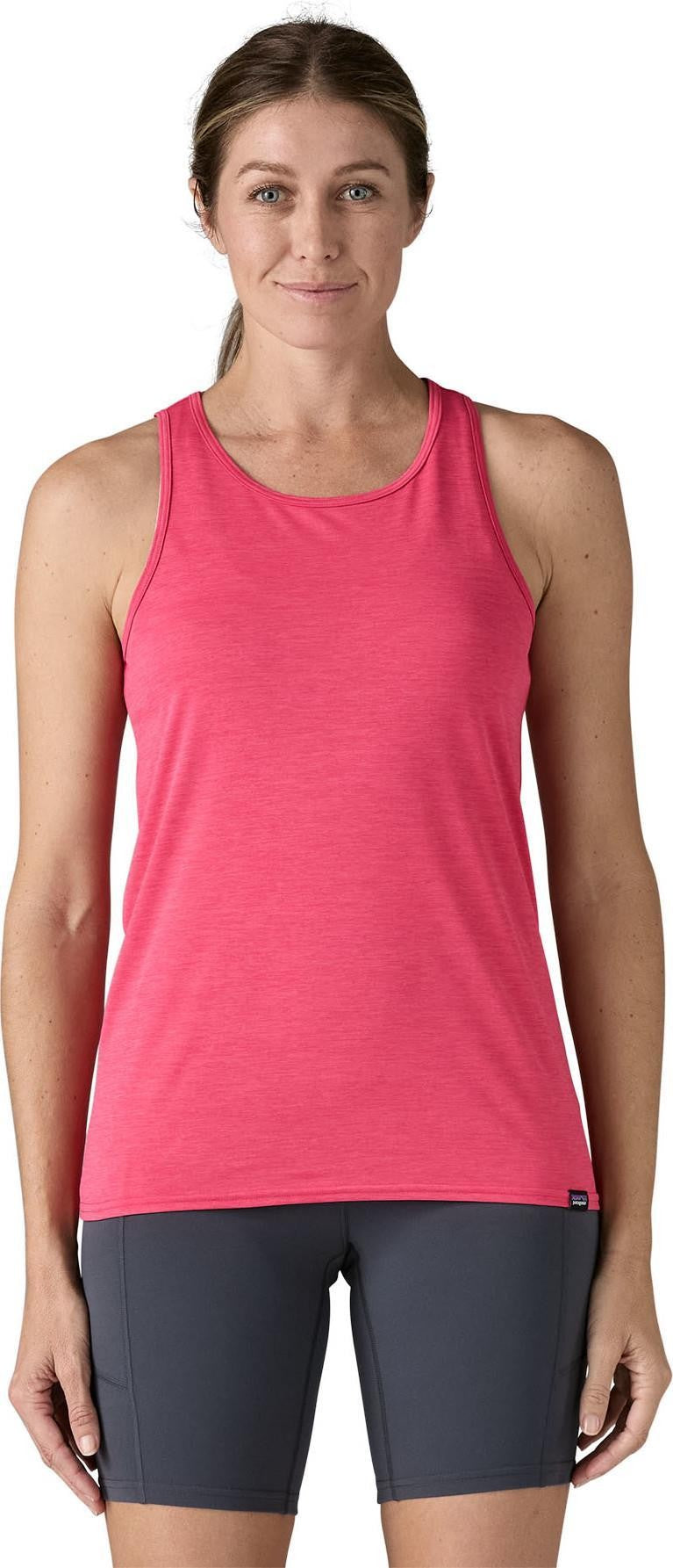 Capilene Cool Daily Tank - Womens - luminous pink - light luminous pink x-dye 1