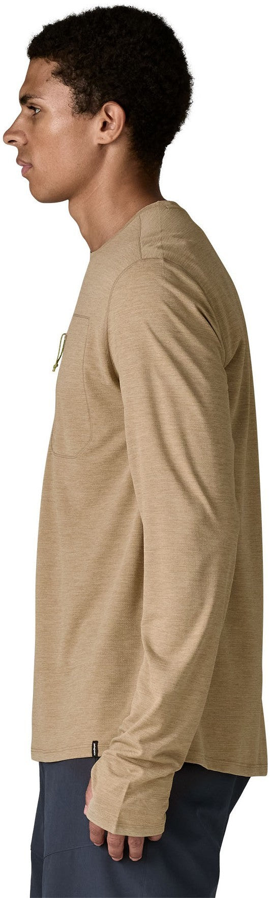 Capilene Cool LS Sun Shirt - Mens - seabird grey / light seabird grey x-dye 1